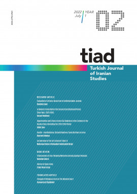 Turkish Journal of Iranian Studies (TJIS) Issue  2